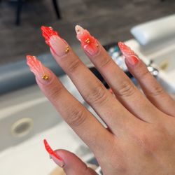 Blossom Hair & Nails - Full set! Done by Tina my favorite nail tech artist!