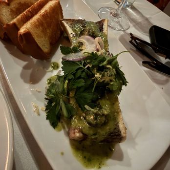 Le Moyne - Escargot in bone marrow - French Near Me - New Orleans, Louisiana Le Moyne - Escargot in bone marrow - French Near Me - New Orleans, Louisiana
