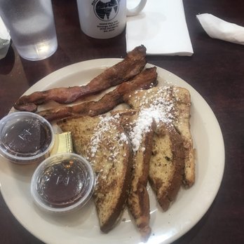 Hermosa Creek Grill - French Toast was tasty but cold. Bacon was dry and burnt. - American Near Me - Durango, Colorado Hermosa Creek Grill - French Toast was tasty but cold. Bacon was dry and burnt. - American Near Me - Durango, Colorado