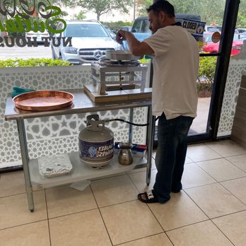 Sultan Nut House - Fresh kanafe being made. A dessert that will change your world. - Coffee & Tea Near Me - Plantation, Florida