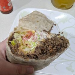 Burger Taco - Steak burrito