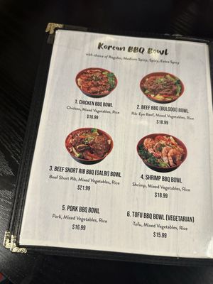 Menu photo 8 Korean Kitchen Hibachi Barbeque Los Angeles, CA