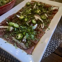 Ahi with jalapeños Ahi with jalapeños