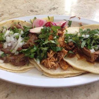 Restaurant Tecalitlan - Three tacos! Ask for hot sauce. - Mexican Near Me - New Rochelle, New York