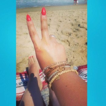 Sunny Nails & Spa - Have to represent these nails even on the beach - Nail Salons Near Me - Philadelphia, Pennsylvania