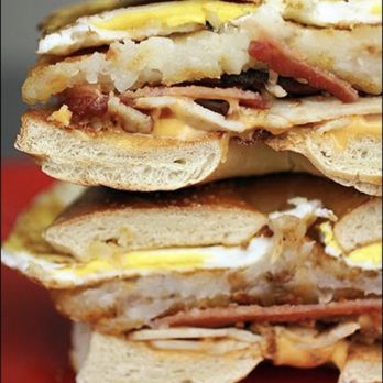 K C's Bagel Express - a close up of a sandwich - Delis Near Me - Pompton Plains, New Jersey K C's Bagel Express - a close up of a sandwich - Delis Near Me - Pompton Plains, New Jersey