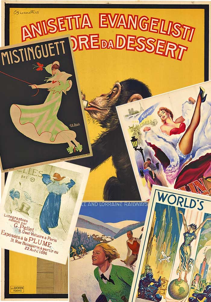 Social spots from The Vintage Poster