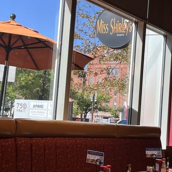 Miss Shirley's Cafe, Inner Harbor - View from our table - Breakfast & Brunch Near Me - Baltimore, Maryland