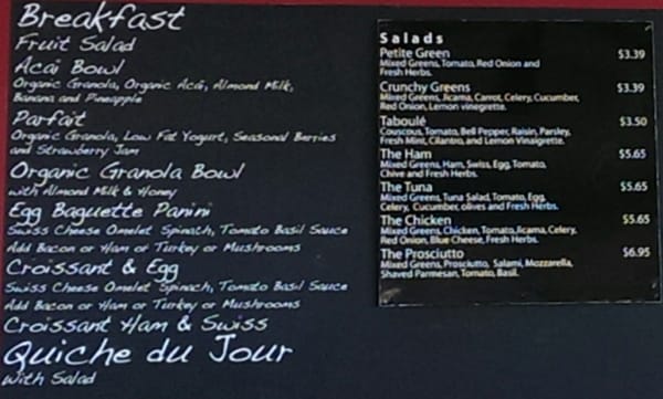 Menu photo 8 Baguette Cafe Las Vegas, NV