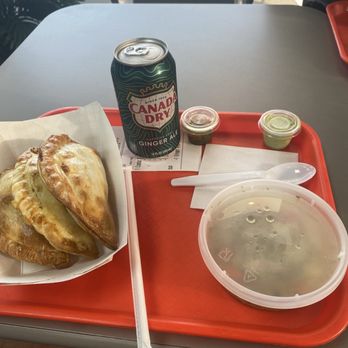 Gonzos Empanadas - 3 empanada combo with chicken soup - Empanadas Near Me - Pembroke Pines, Florida Gonzos Empanadas - 3 empanada combo with chicken soup - Empanadas Near Me - Pembroke Pines, Florida