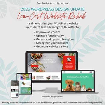 Dhyzen Creative Services - Low cost rehab for WordPress - Web Design Near Me Dhyzen Creative Services - Low cost rehab for WordPress - Web Design Near Me