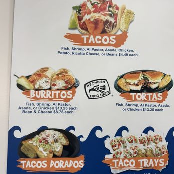 Taco Nazo - Menu - Seafood Near Me - South El Monte, California Taco Nazo - Menu - Seafood Near Me - South El Monte, California
