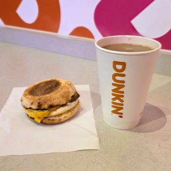 Dunkin' - Drip Coffee & Turkey Sausage Breakfast S. - Donuts Near Me - San Diego, California Dunkin' - Drip Coffee & Turkey Sausage Breakfast S. - Donuts Near Me - San Diego, California