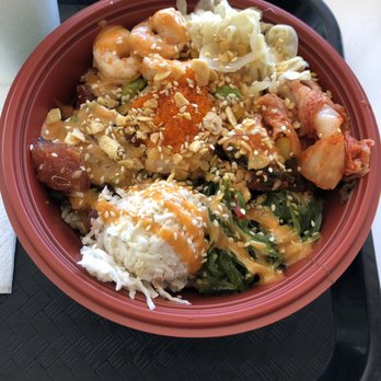 Local Poke | Best poke bowls in Houston, TX - Medium create your own poke bowl - Poke Near Me - Houston, Texas