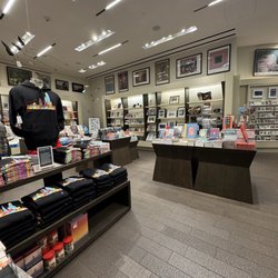 Inside gift shop next to the entrance from the Music Concourse Parking Garage.