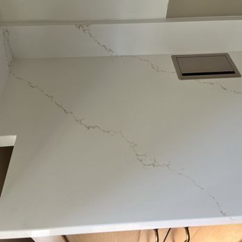 Prestige Marble & Tile - Backsplash veining continues from slab! - Countertop Installation Near Me - Santa Fe Springs , California Prestige Marble & Tile - Backsplash veining continues from slab! - Countertop Installation Near Me - Santa Fe Springs , California