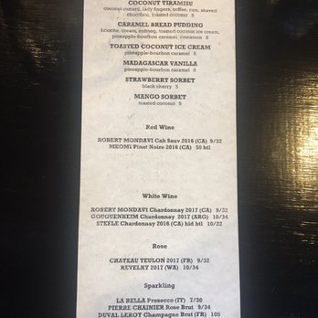 S/T Hooligan's - Dessert menu - Cajun/Creole Near Me - Seattle, Washington