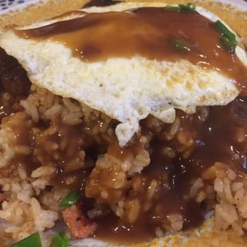 808 Grindz Cafe - Kalbi loco Moco on fried rice - Cafes Near Me - Lahaina, Hawaii 808 Grindz Cafe - Kalbi loco Moco on fried rice - Cafes Near Me - Lahaina, Hawaii