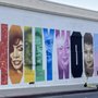 Photo of Faces in the Wood Mural