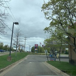 Holiday Stores - Strategic busy stop light on Sunday early afternoon