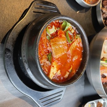 Naksan BBQ - Kimchi soup - Korean Near Me - Boston, Massachusetts