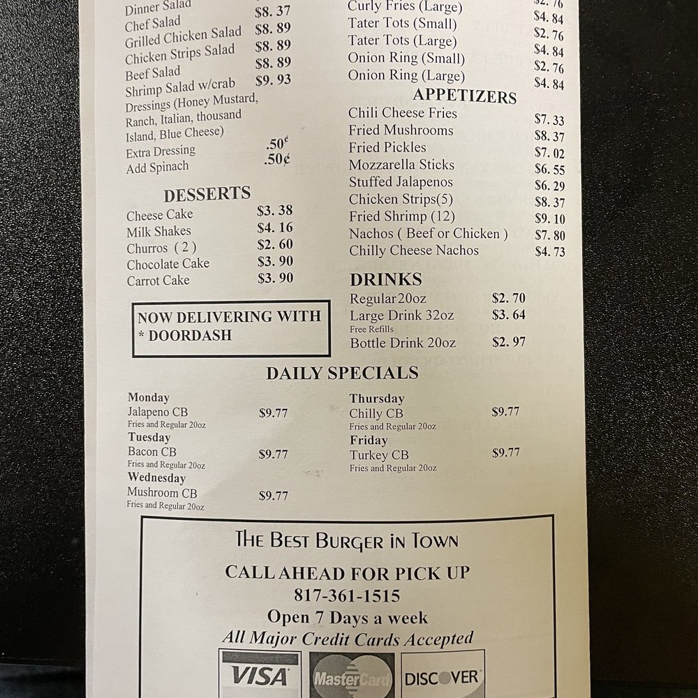J's Restaurant - Menu - Burgers Near Me - Fort Worth, Texas J's Restaurant - Menu - Burgers Near Me - Fort Worth, Texas