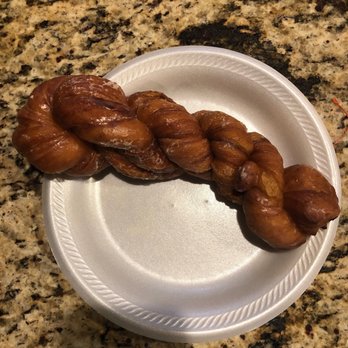 Holey Good Donuts - Cinnamon twist...huge! - Donuts Near Me - Greenwell Springs, Louisiana