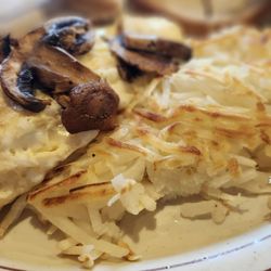 Two Medicine Grill - Mushroom & Swiss omelette. GET THIS!!?