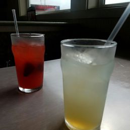 Strawberry lemonade and Mango Lemonade