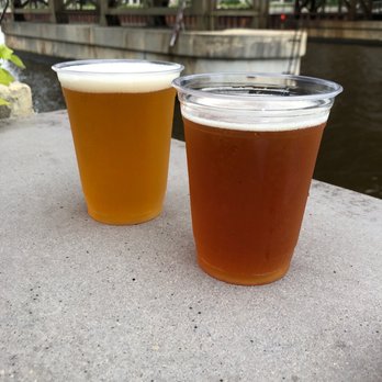 Lakefront Brewery - Hazy Rabbit & Pumpkin Beer...hanging by the river. - Breweries Near Me - Milwaukee, Wisconsin