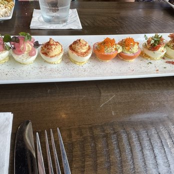 Stir - Deviled egg appetizer - Cocktail Bars Near Me - Greenville, South Carolina