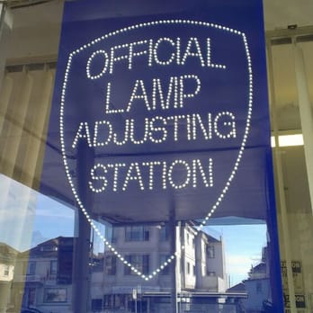 Pg Auto Repair - Lamp adjusting station - Auto Repair Near Me - Oakland, California
