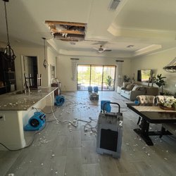 AmPm Restoration Services - Removing the mold after the storm