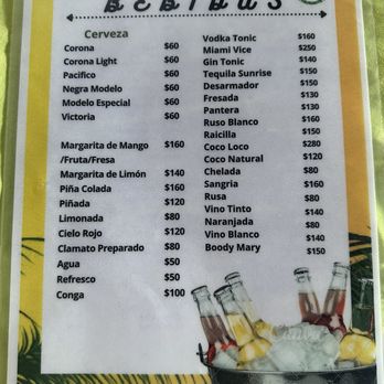 Vallarta Adventures - Menu as of 2/23/24 - Tours Near Me - Puerto Vallarta, JAL