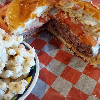 Station 233 The Simple Bar - Hamburger was cooked perfect. Just didn't have the cajun flavor. - Bars Near Me - Westmoreland, New York