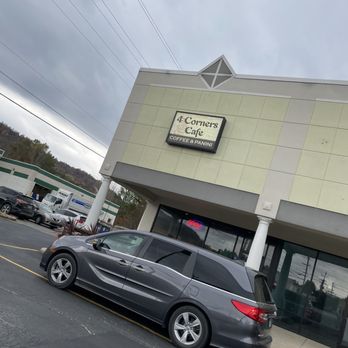 4 Corners Cafe - a car parked in front of the building - Coffee & Tea Near Me - Ooltewah, Tennessee 4 Corners Cafe - a car parked in front of the building - Coffee & Tea Near Me - Ooltewah, Tennessee