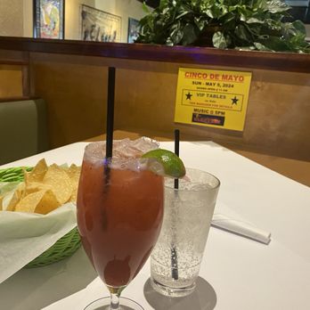 Garcia's Famous Mexican Food - Strawberry margarita - Mexican Near Me - Covington, Louisiana