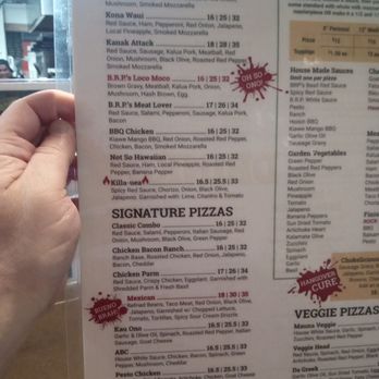 Black Rock Pizza - Captain Cook - menu - Pizza Near Me - Captain Cook, Hawaii