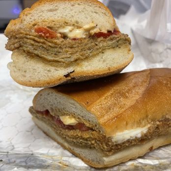 The Old School House Deli - Eggplant w fresh mozzarella and balmsamic w roasted red peps - Delis Near Me - Madison, Connecticut The Old School House Deli - Eggplant w fresh mozzarella and balmsamic w roasted red peps - Delis Near Me - Madison, Connecticut
