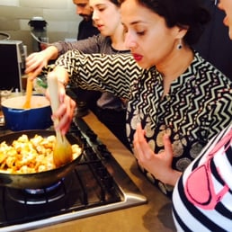 Nalini, teaching us how to cook with confidence and passion! Nalini, teaching us how to cook with confidence and passion!
