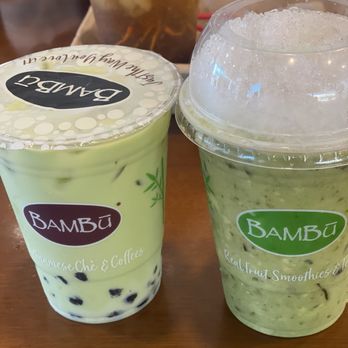BAMBŪ Desserts & Drinks - Thai Green Tea and 5. Smashed Avocado - Juice Bars & Smoothies Near Me - Westminster, California BAMBŪ Desserts & Drinks - Thai Green Tea and 5. Smashed Avocado - Juice Bars & Smoothies Near Me - Westminster, California