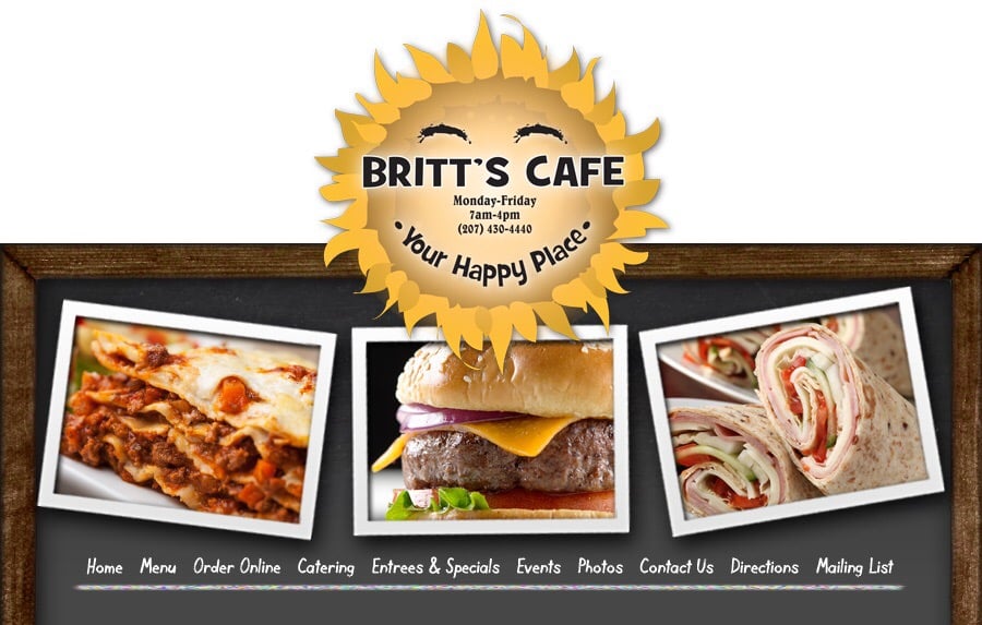 Britt's Cafe Logo