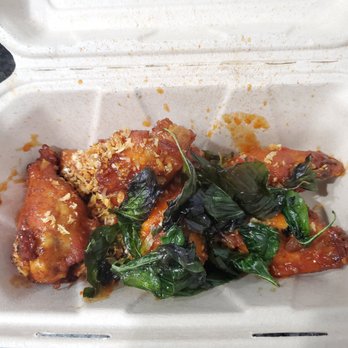 Umi Cafe - Honey Basil Garlic Wings - Bubble Tea Near Me - Issaquah, Washington