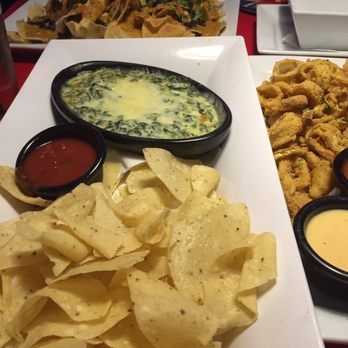 Dave & Buster's Frisco - Spinach dip with chips - American Near Me - Frisco, Texas Dave & Buster's Frisco - Spinach dip with chips - American Near Me - Frisco, Texas