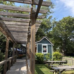 Outside patio