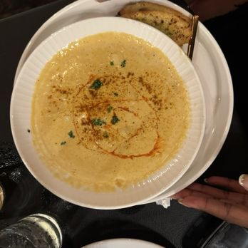 Fraîche - She  Crab Soup This dish was heavily over salted. The table next to us complained too. Thankfully they removed it from our bill. - French Near Me - Washington, DC, District of Columbia