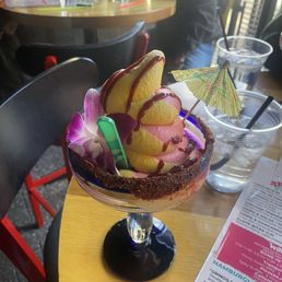 Soft serve margarita