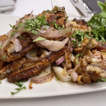 Frog - Cuisses de grenouilles (frogs' legs).  Lovely preparation.  Delicious dish. - French Near Me - Nice, 06