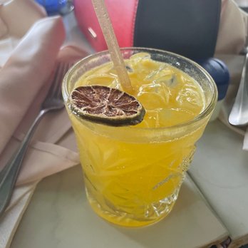 Aura Cocina - Passionfruit Margarita - Asian Fusion Near Me - Brooklyn, New York