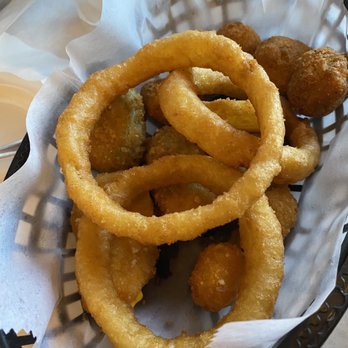 Storming Crab - Homestead - Appetizer Sampler (after they ate some) Hush Puppies, Onion Rings and Poppers - Seafood Near Me - Homestead, Pennsylvania Storming Crab - Homestead - Appetizer Sampler (after they ate some) Hush Puppies, Onion Rings and Poppers - Seafood Near Me - Homestead, Pennsylvania